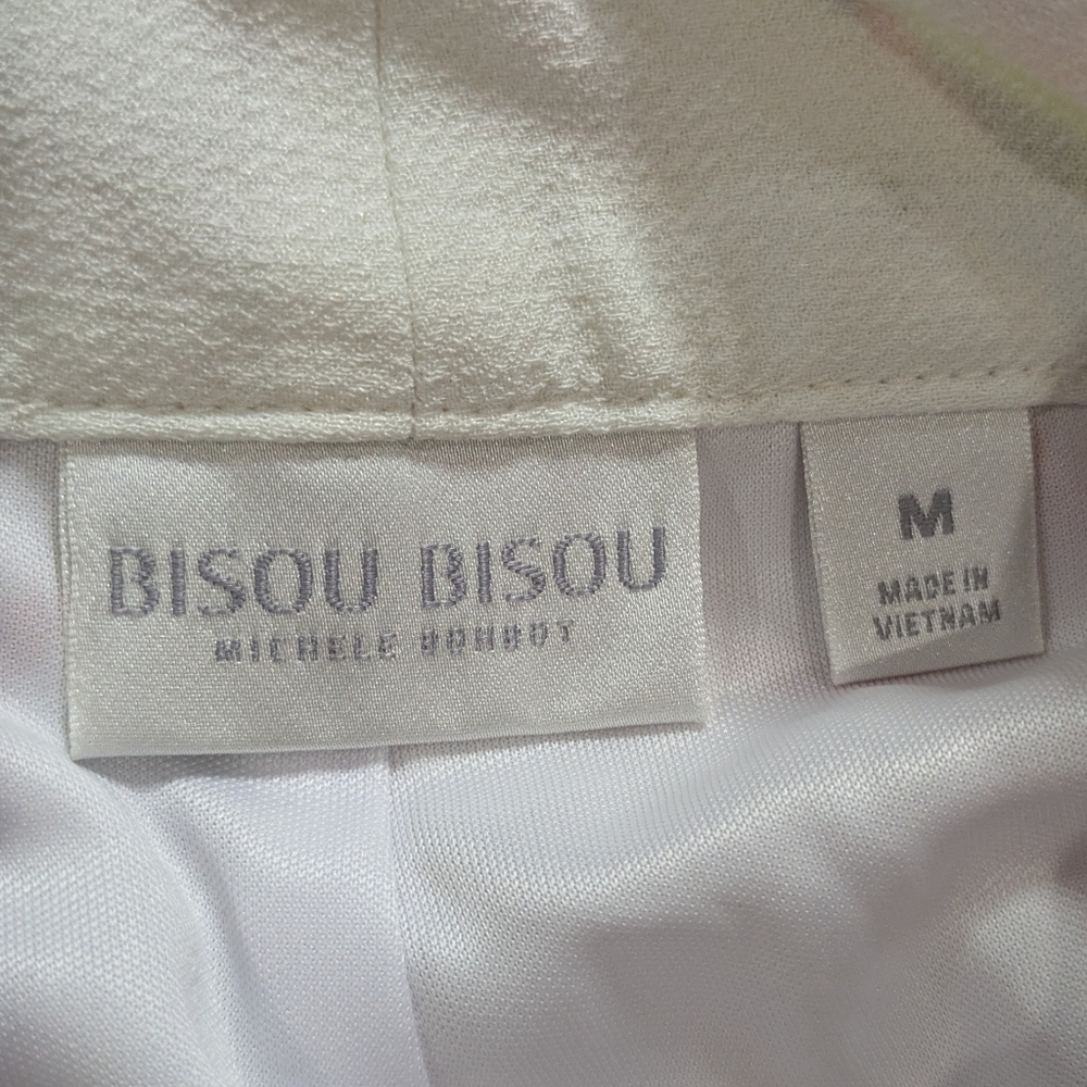NWT Bisou Bisou White Colorful Bird Of Paradise Floral Sheer Summer Lounge Pant - Picture 10 of 13